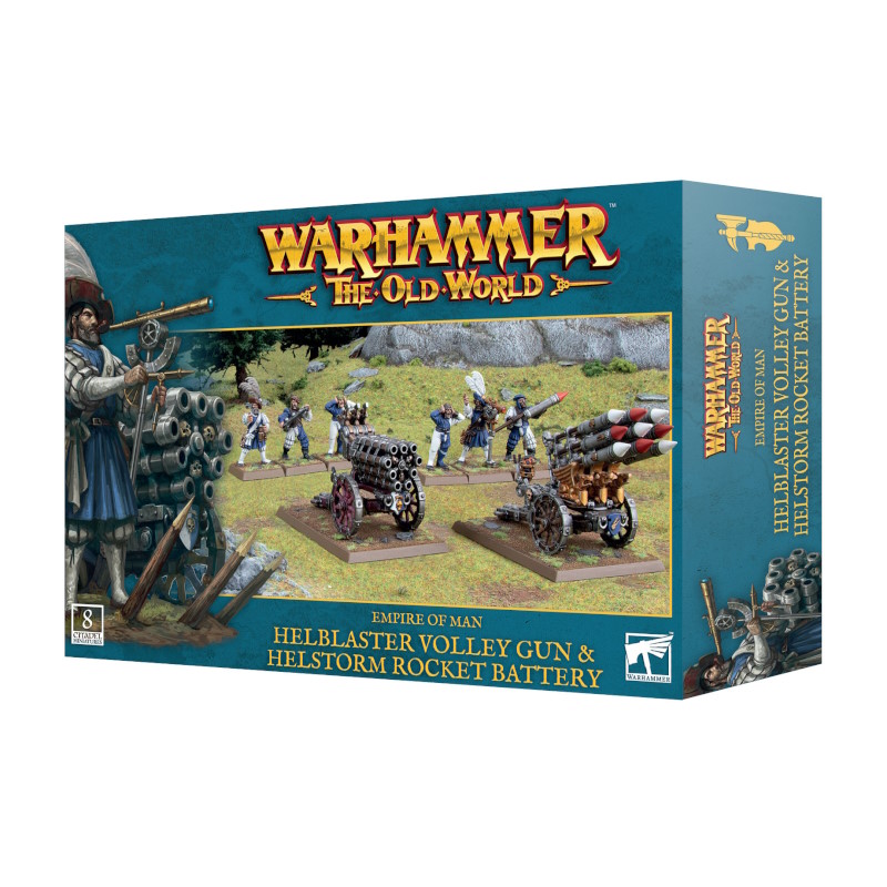 TOW EMPIRE OF MAN: HEBLASTER VOLLEY GUN & HELSTOR M BATERI