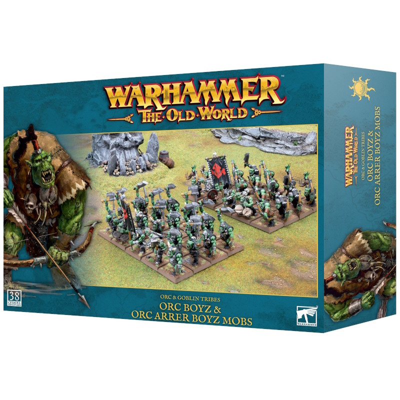 TOW ORC & GOBLIN TRIBES: ORC BOYZ & ORC ARRER BOYZ MOBS