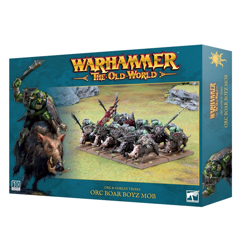 TOW ORC & GOBLIN TRIBES: ORC BOAR BOYZ MOB