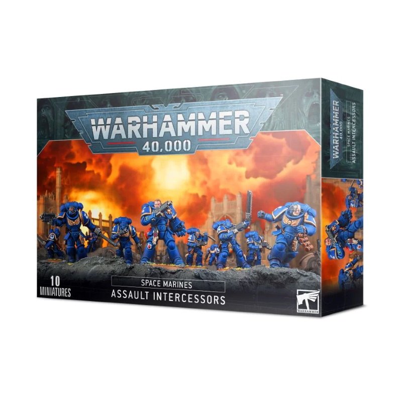 W40K SPACE MARINES: INTERCESORES DE ASALTO