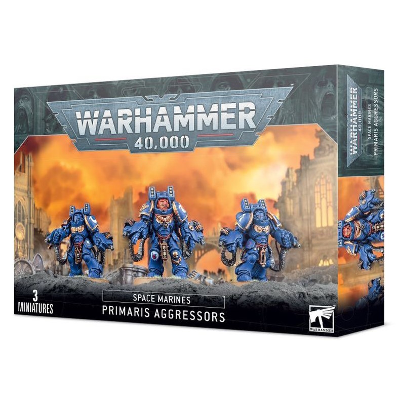 W40K SPACE MARINES: PRIMARIS AGGRESSORS