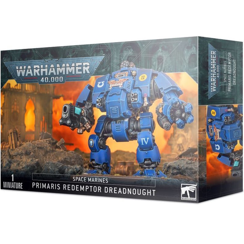 W40K SPACE MARINES: PRIMARIS REDEMPTOR DREADNOUGHT