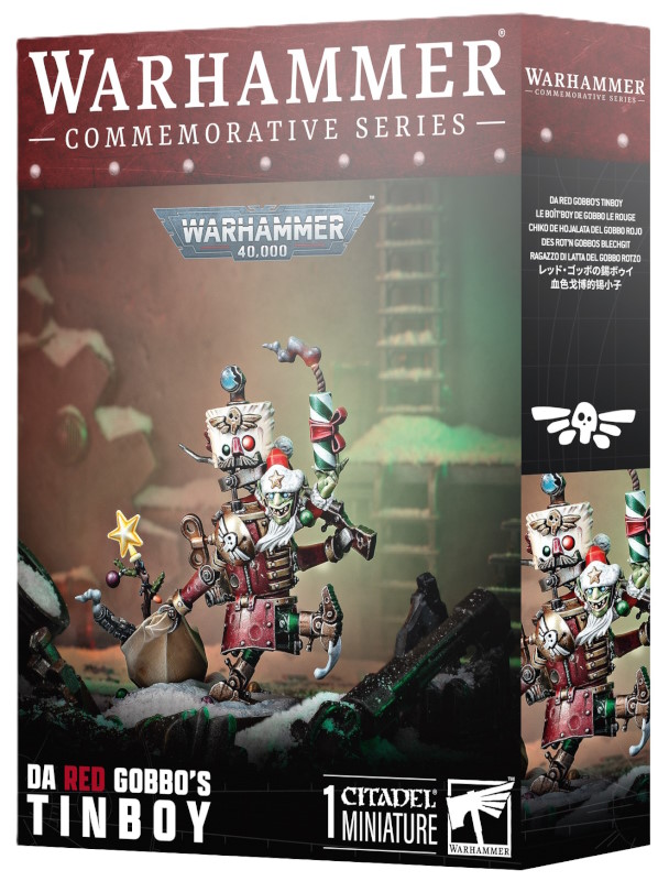 W40K ORKS: CHIKO DE HOJALATA DEL GOBBO ROJO