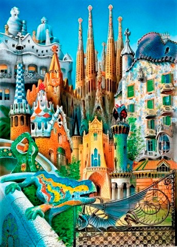 GAUDI COLLAGE