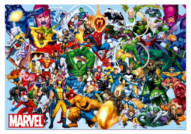 1000 LOS HÉROES DE MARVEL