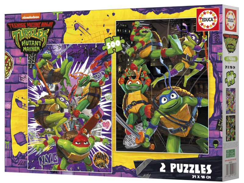 2X500 TORTUGAS NINJA
