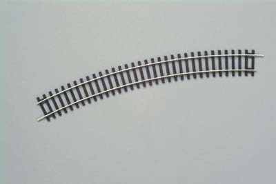 VÍA CURVA  R=484 mm; 30º. (CODE 100)
