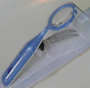 PINZA DE PRECISION CON LUPA