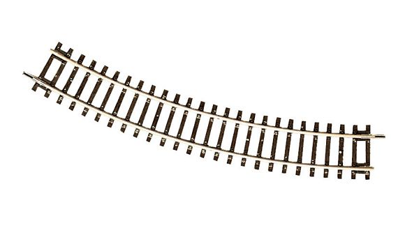 VÍA CURVA  R2=358 mm. 30º