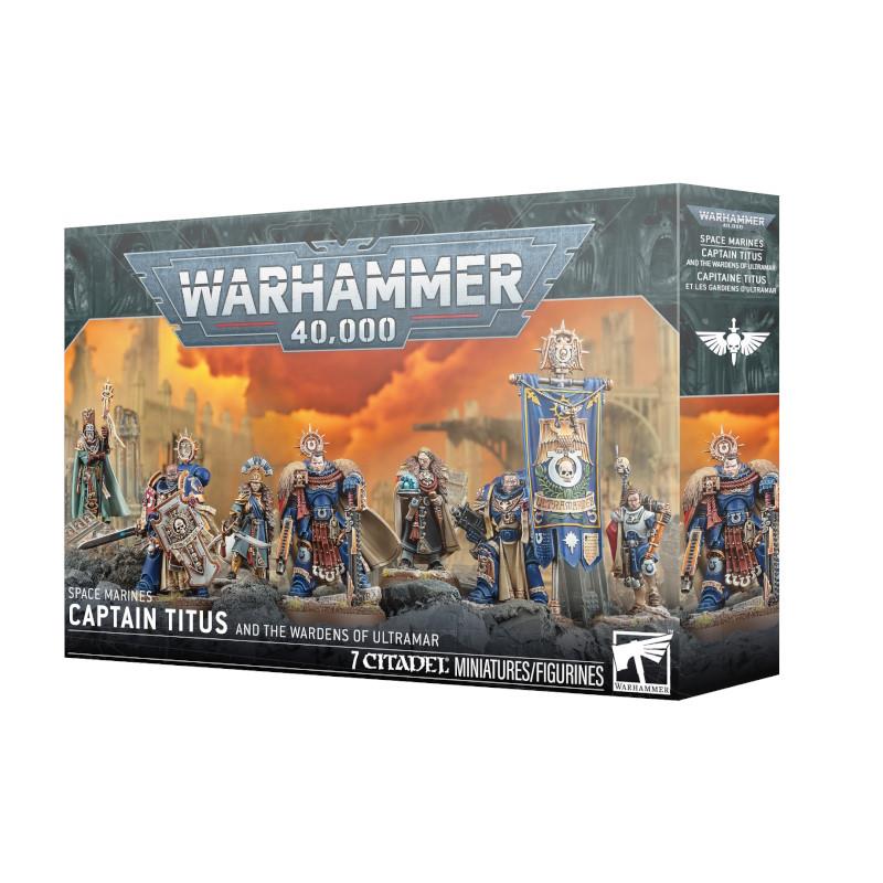 W40K SPACE MARINES: CAPITAN TITUS LOS CUSTODIOS DE ULTRAMAR