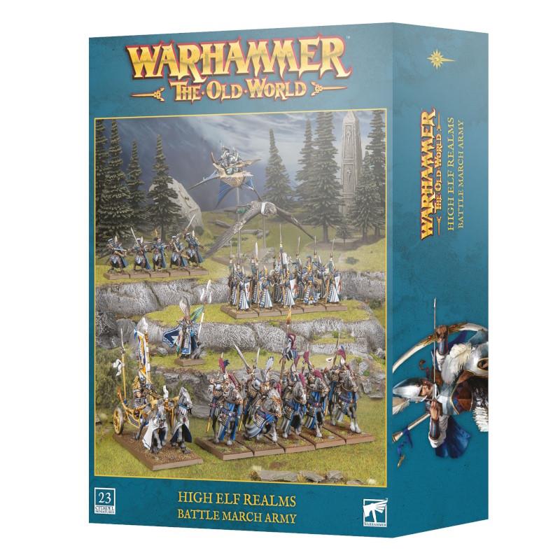 TOW HIGH ELF REALMS: BATTLE MARCH ARMY