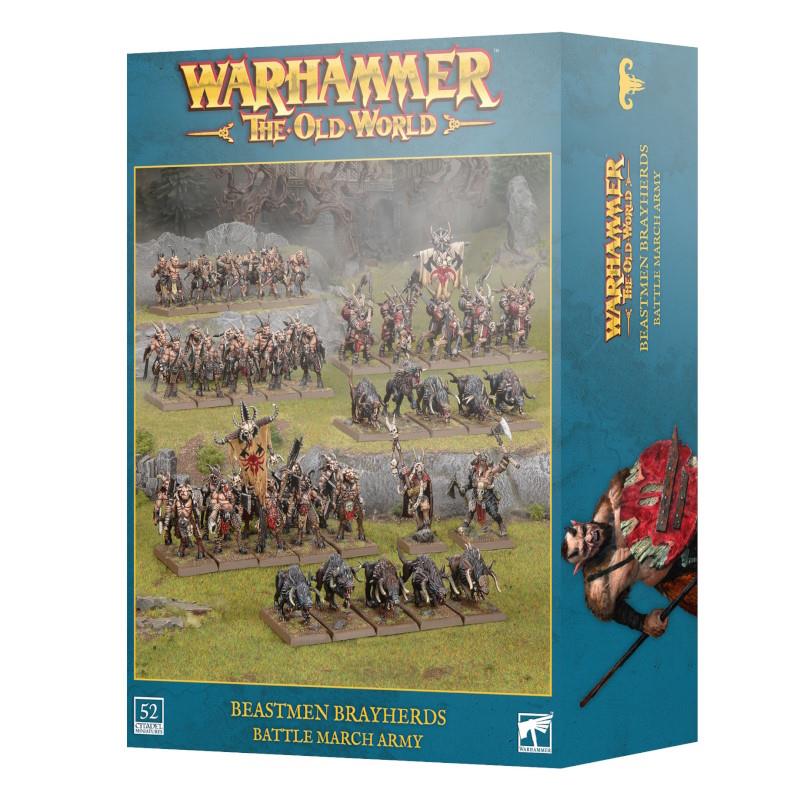 TOW BEASTMEN BRAYHERDS: BATTLE MARCH ARMY