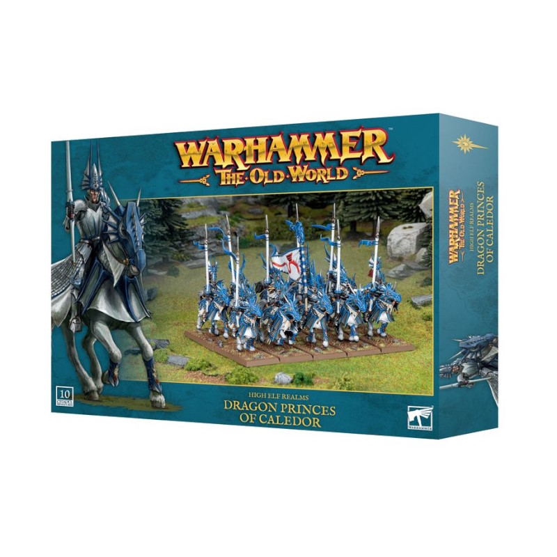 TOW HIGH ELF REALMS: DRAGON PRINCES OF CALEDOR
