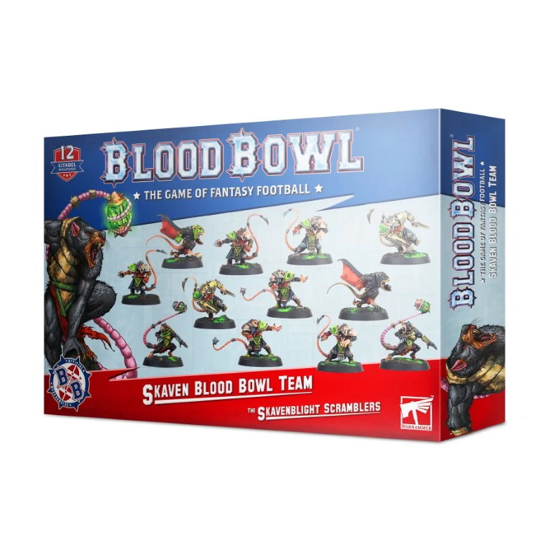 THE SKAVENBLIGHT SCRAMBLERS – SKAVEN BLOOD BOWL TEAM