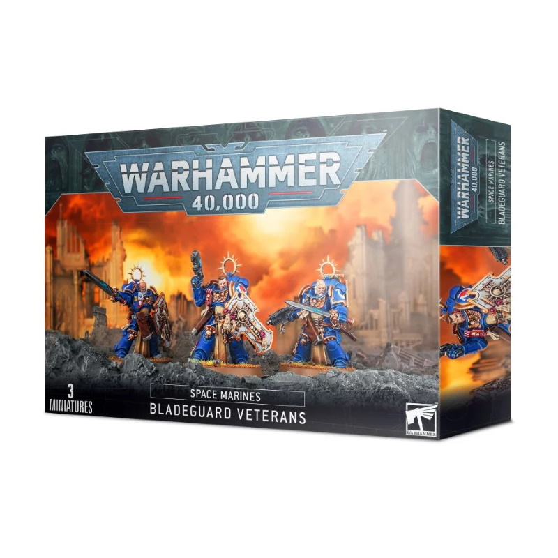 W40K SPACE MARINES – BLADEGUARD VETERANS