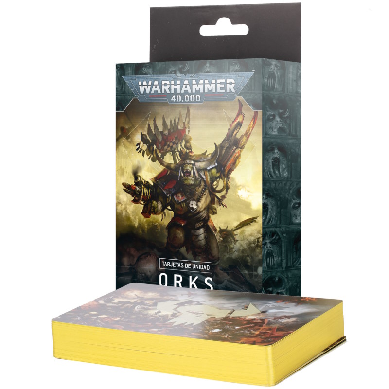 W40K: TARJETAS DE UNIDAD: ORKS (ESPAÑOL)