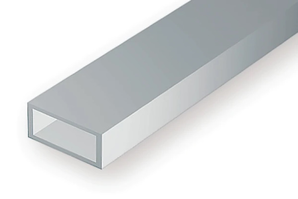 EVERGREEN TUBO RECTANGULAR 3,2X6,3 MM. (3 UNIDADES)