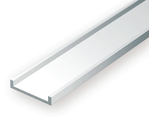 EVERGREEN CANAL U 2,0X0.95X0.225X0.45 MM. (4 UNIDADES)