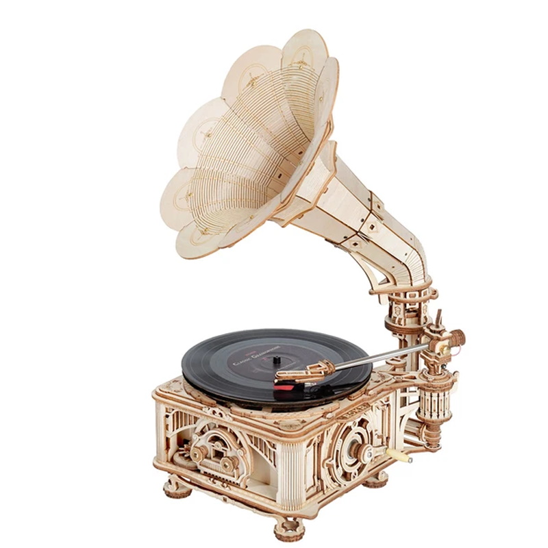 CLASSIC GRAMOPHONE (ELÉCTRICO + MANUAL)