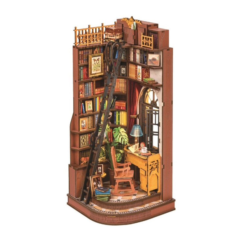 SILENT CORNER STUDY – BOOK NOOK