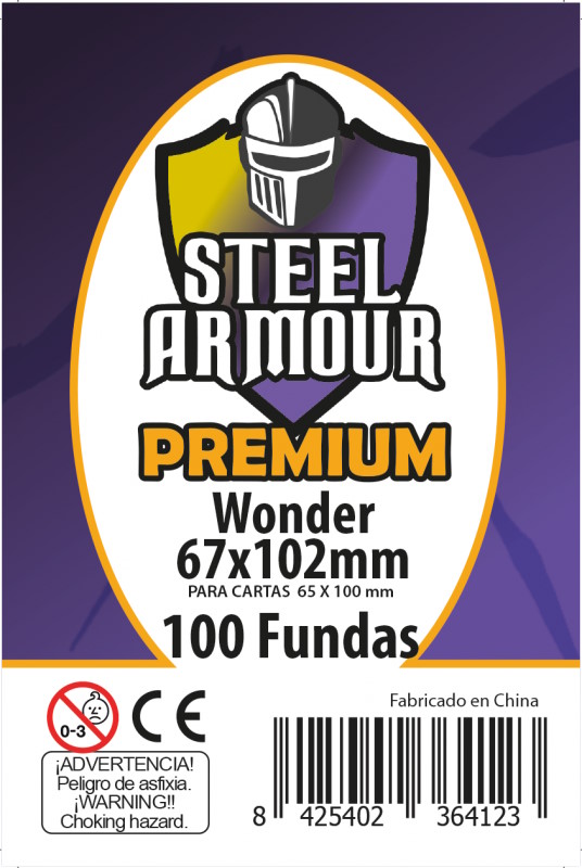 PREMIUM WONDER 67 X102 MM. – 100 FUNDAS