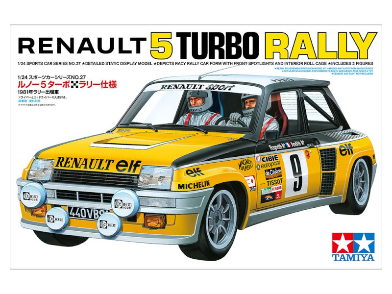 1:24 RENAULT 5 TURBO 1975 RALLY