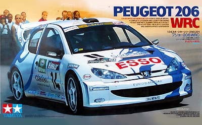 1:24 PEUGEOT 206 WRC