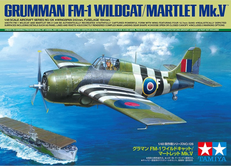1:48 GRUMMAN FM-1 WILDCAT / MARTLET MK.V