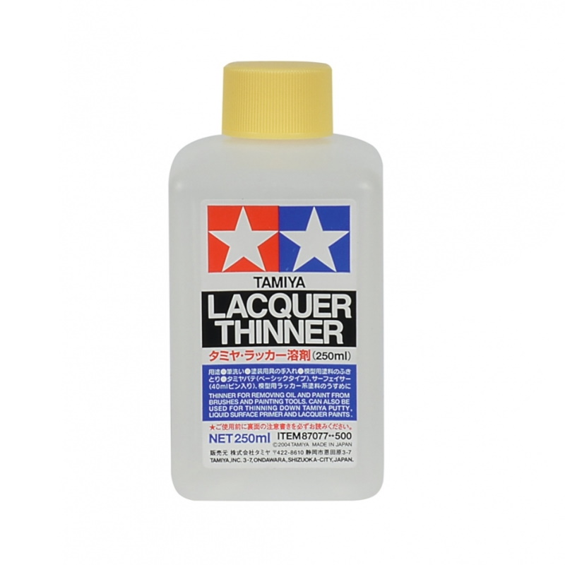 TAMIYA LACQUER THINNER 250 ML.
