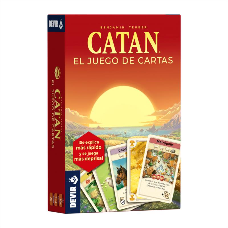 CATAN, EL JUEGO DE CARTAS