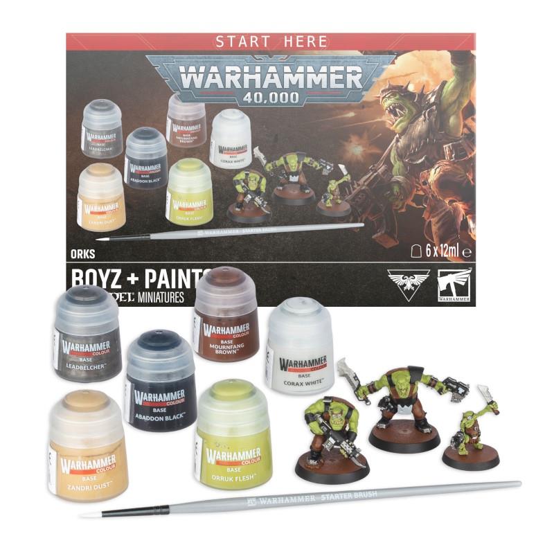 W40K: ORKS + PAINTS