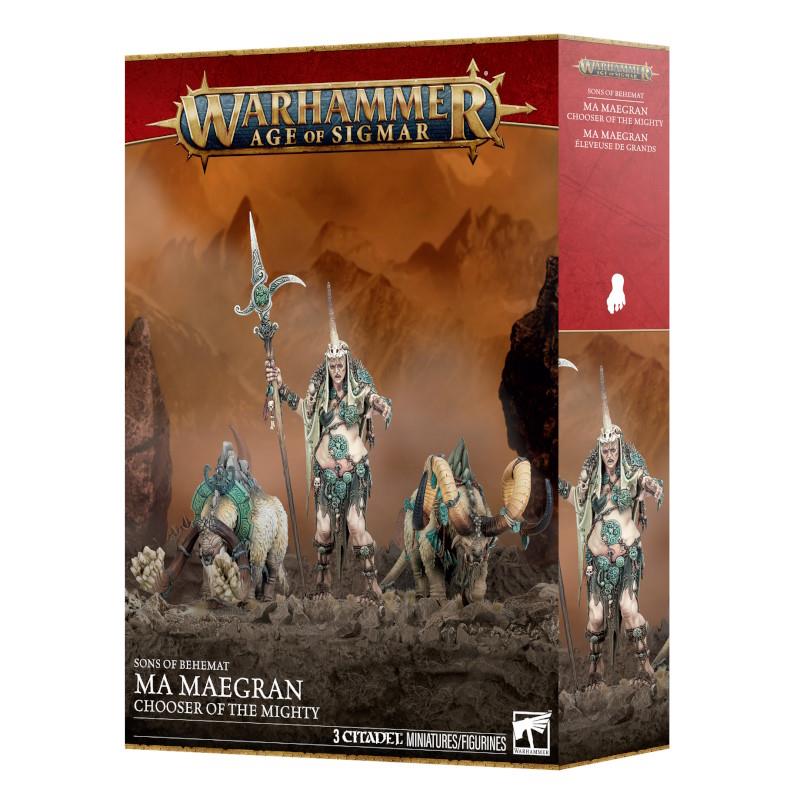AOS SONS OF BEHEMAT: MA MAEGRAN: LA QUE OTORGA GRANDEZA