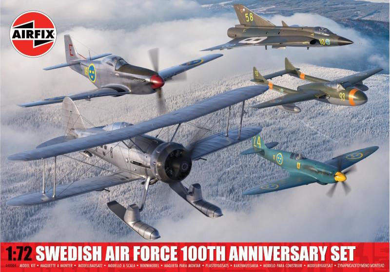 1:72SWEDISH AIR FORCE 100TH ANNIVERSARY