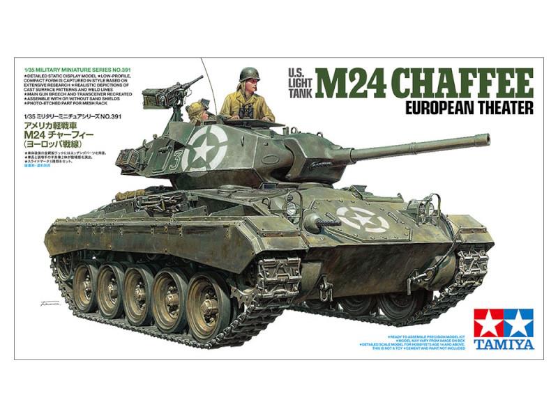 1:35 U.S. LIGHT TANK M24 CHAFFEE EUROPEAN THEATER