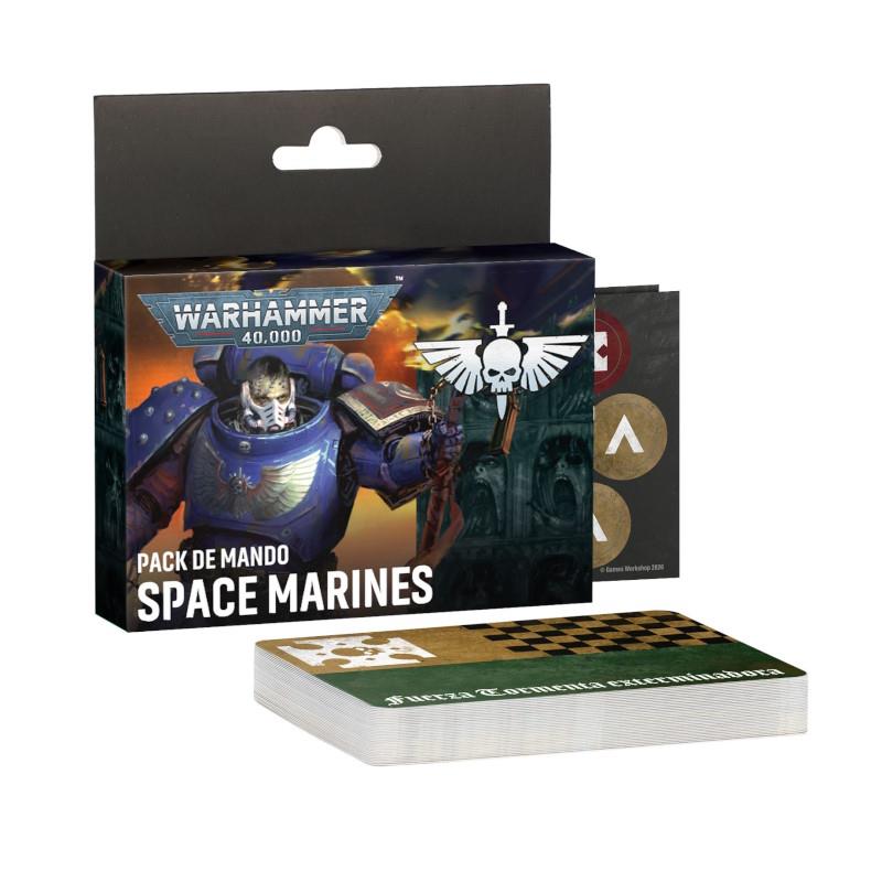 W40K SPACE MARINES: PACK DE MANDO (ESPAÑOL)