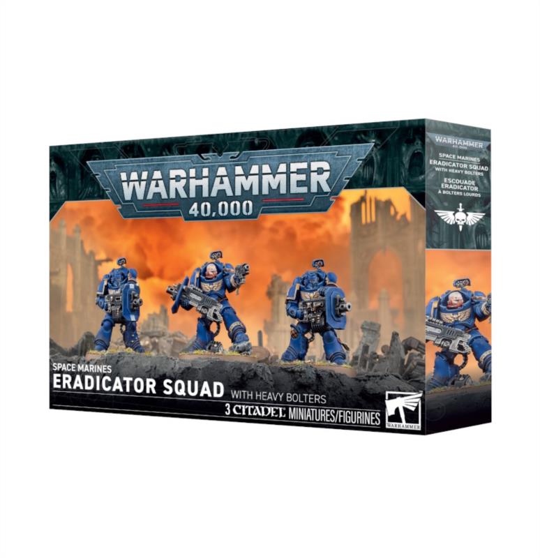 W40K SPACE MARINES: ERRADICADORES CON BÓLTERES PESADOS