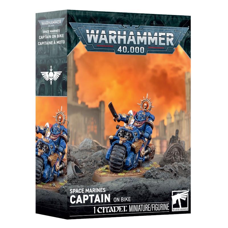 W40K SPACE MARINES: CAPITÁN EN MOTO