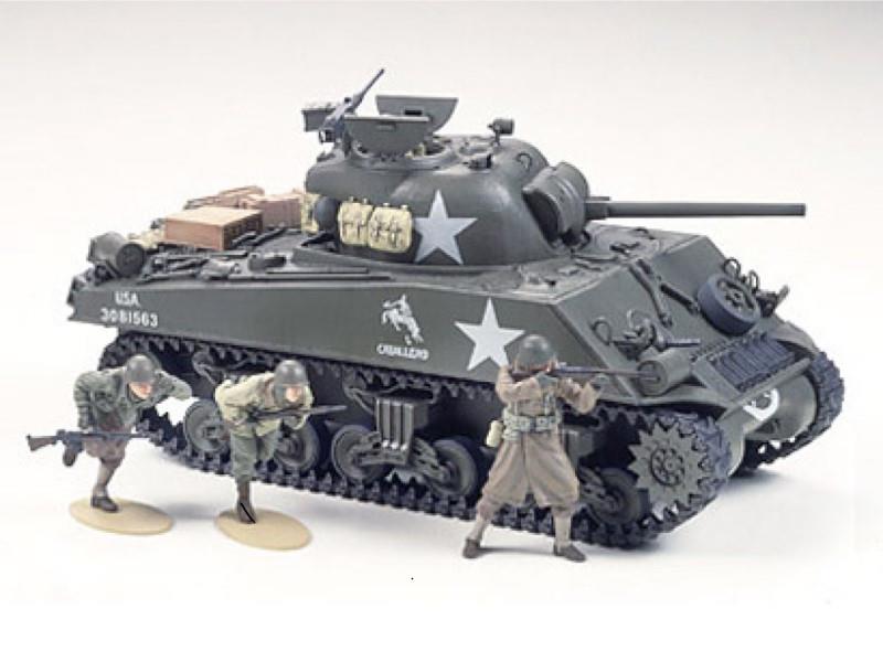 1:35 US SHERMAN M4A3 75MM.