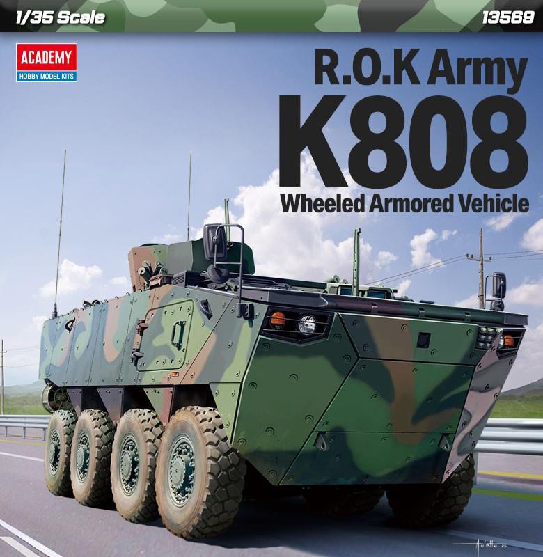 1:35 R.O.K. ARMY K808 WHEELED ARMORED VEHICLE