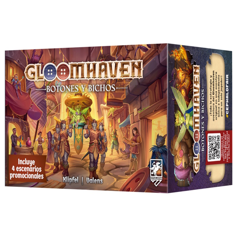 GLOOMHAVEN: BOTONES Y BICHOS