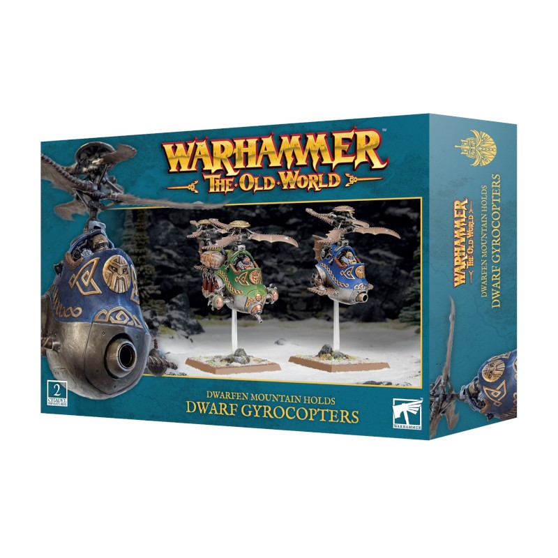 TOW DWARFEN MOUNTAIN HOLDS: GYROCOPTERS & GYROBOMBERS