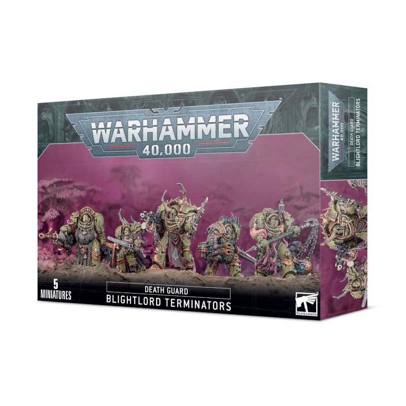 W40K DEATH GUARD: BLIGHTLORD TERMINATORS