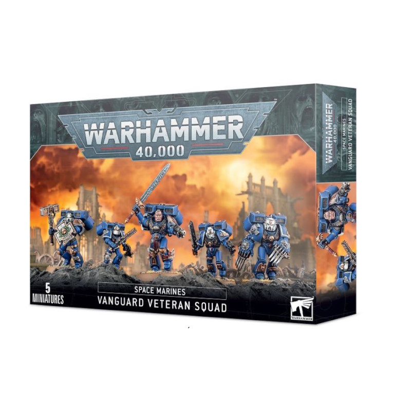 W40K SPACE MARINES: ESCUADRA VETERANOS DE LA VANGUARDIA