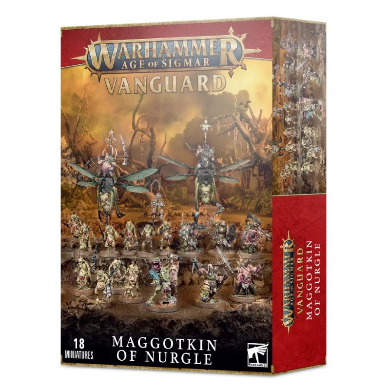 AOS MAGGOTKIN OF NURGLE: VANGUARD