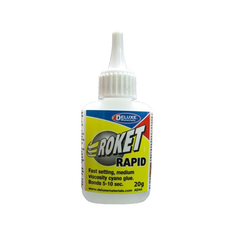 CIANOCRILATO ROKET RAPID MEDIO, 20 GR.
