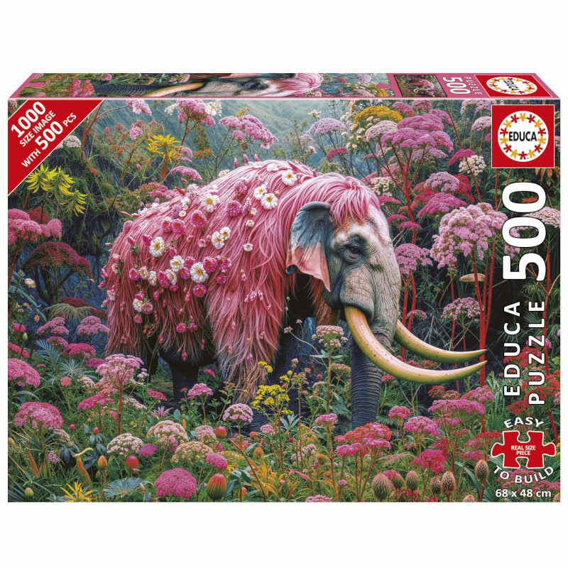 500 ELEFANTE FLORAL