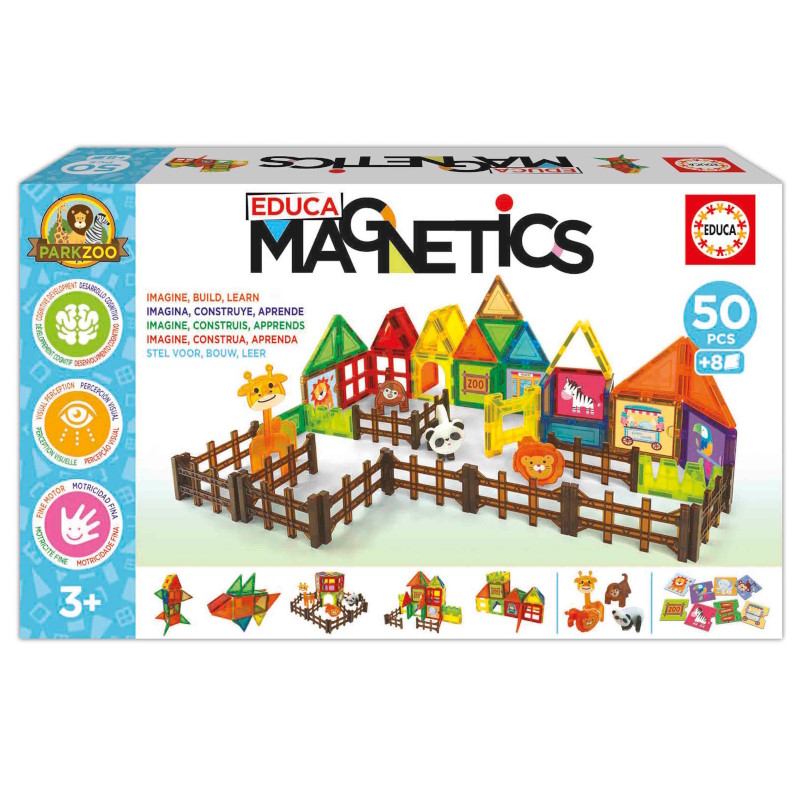 MAGNETICS PARK ZOO – 50 PIEZAS