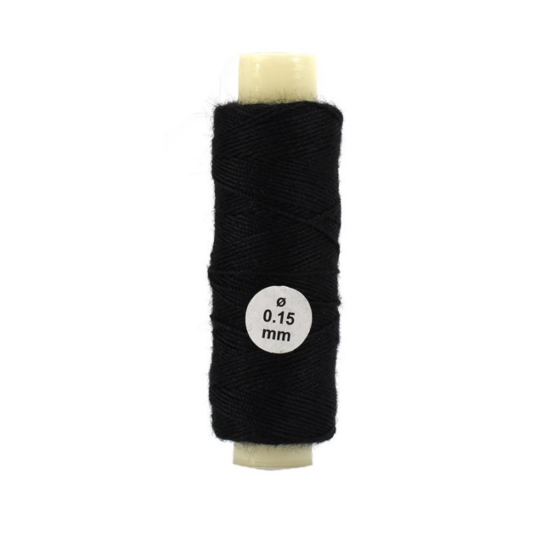 HILO NEGRO DE ALGODON 0,15 mm (40 m)