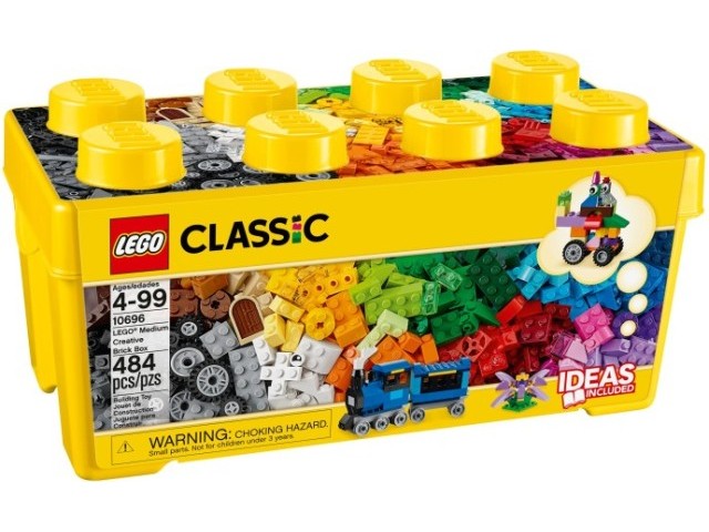 CAJA DE LADRILLOS CREATIVOS MEDIANA LEGO