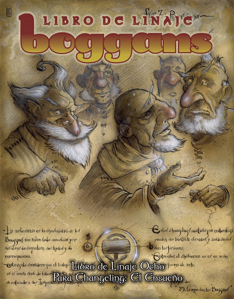 CHANGELING 20A: LIBRO DE LINAJE BOGGANS